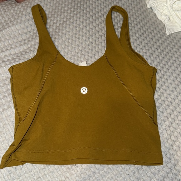 Lulu lemon Gold Tank - Picture 2 of 2